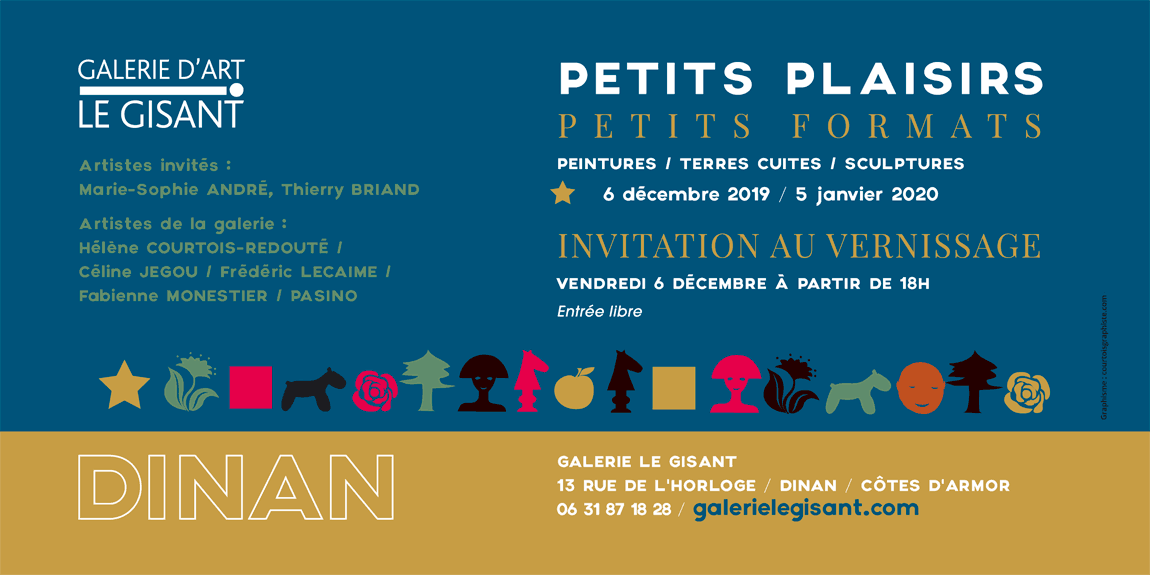 invitation vernissage galerie le gisant
